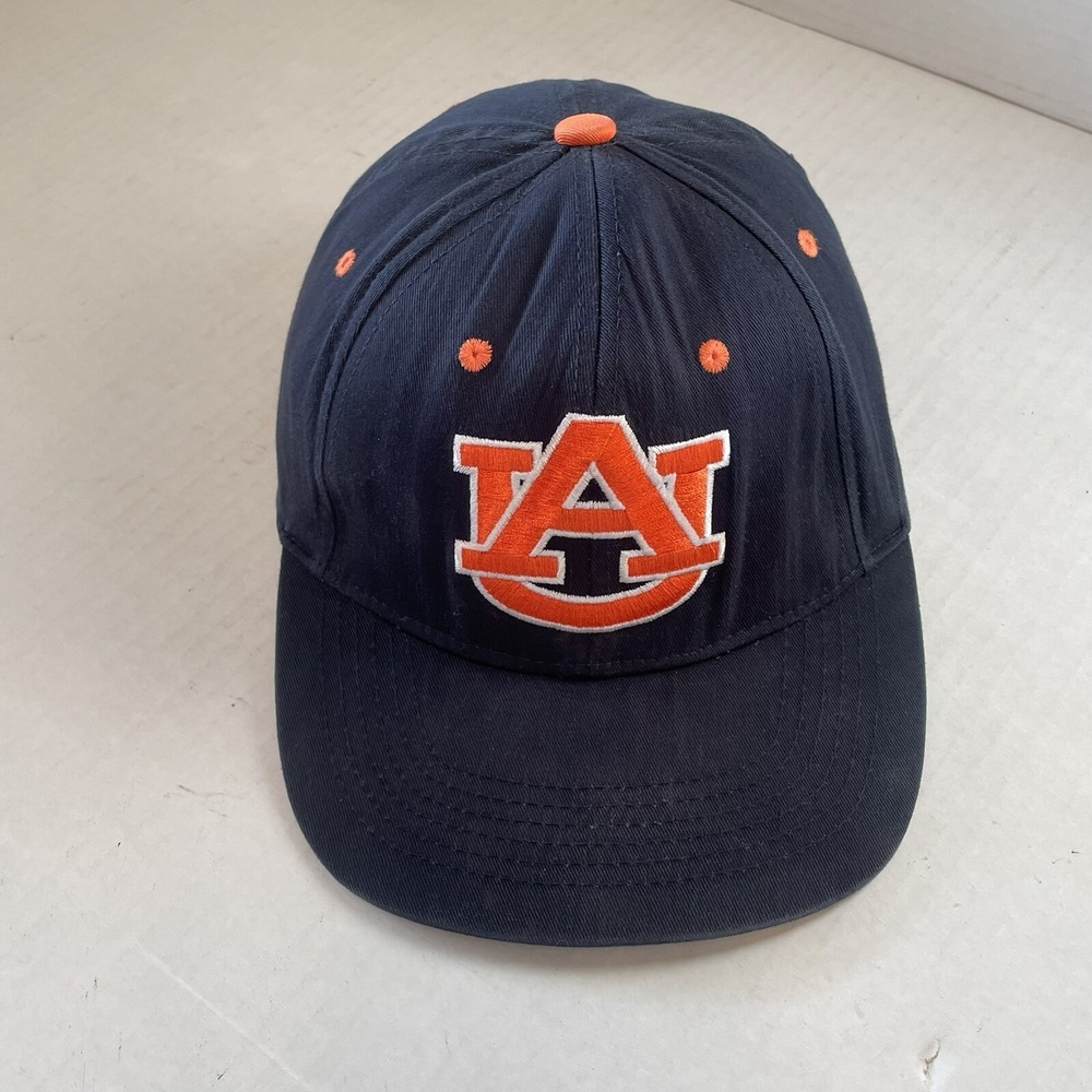 Auburn‎ Tigers Navy Orange Logo SEC Ball Cap Trucker Hat Adjustable Fit